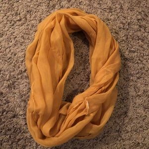 Mustard Infinity Scarf